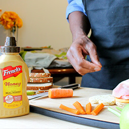 French’s mustard man cooking UGC Foap